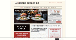 Desktop Screenshot of handmadeburger.co.uk